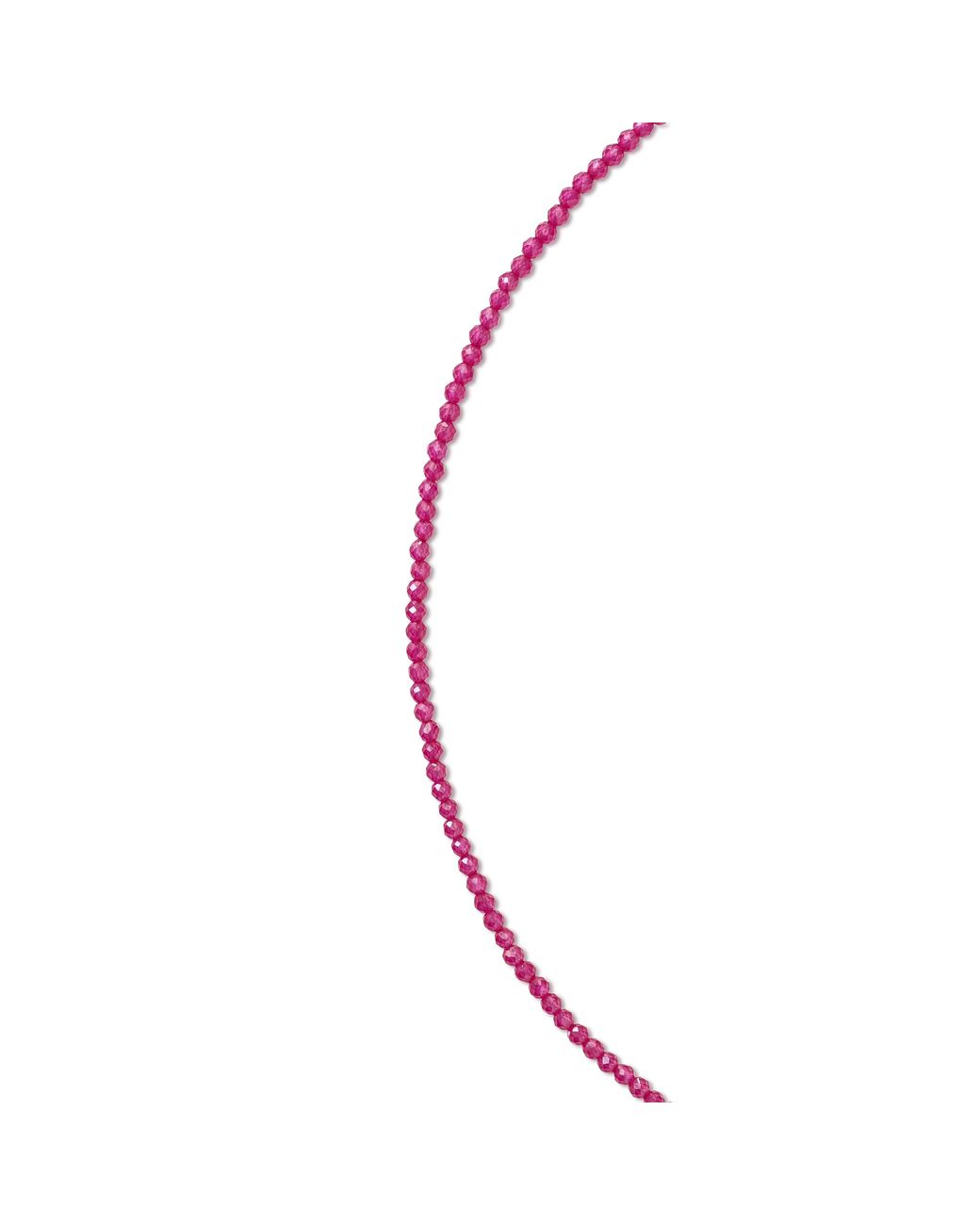 Bombyx House Red Tiny Ruby Cluster Necklace