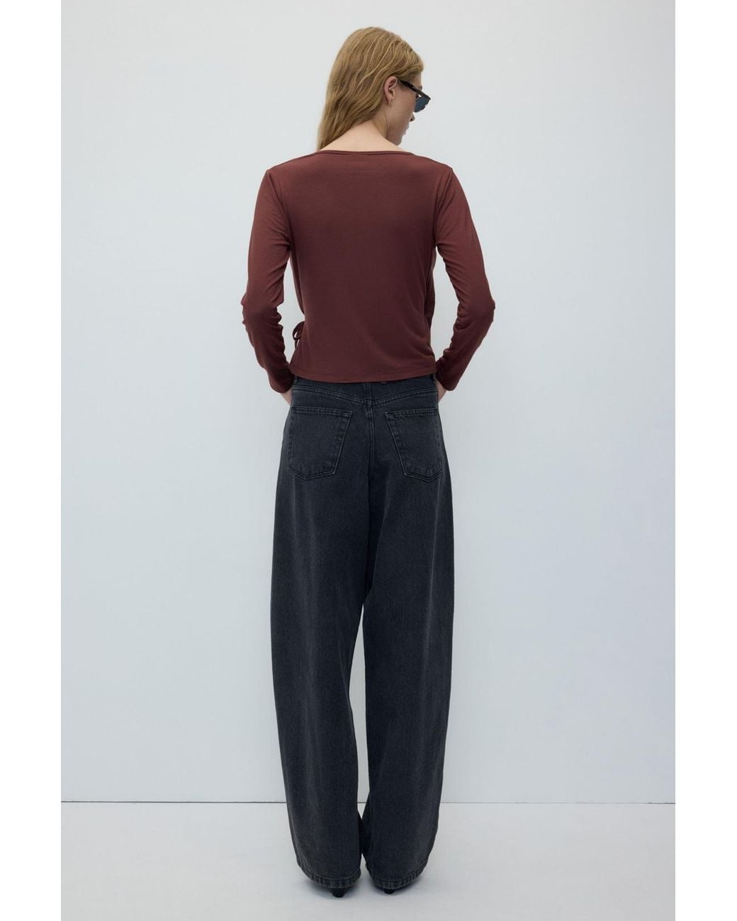Rita Row Purple Neutrals Tela Top