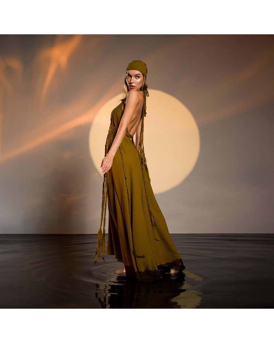 Zhenabia Brown Kismet Dress