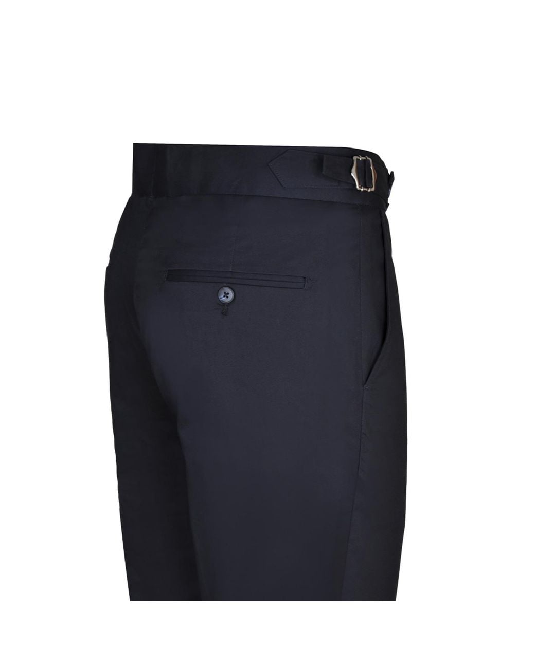 DAVID WEJ Blue Paco Gurkha Chinos Trouser for men