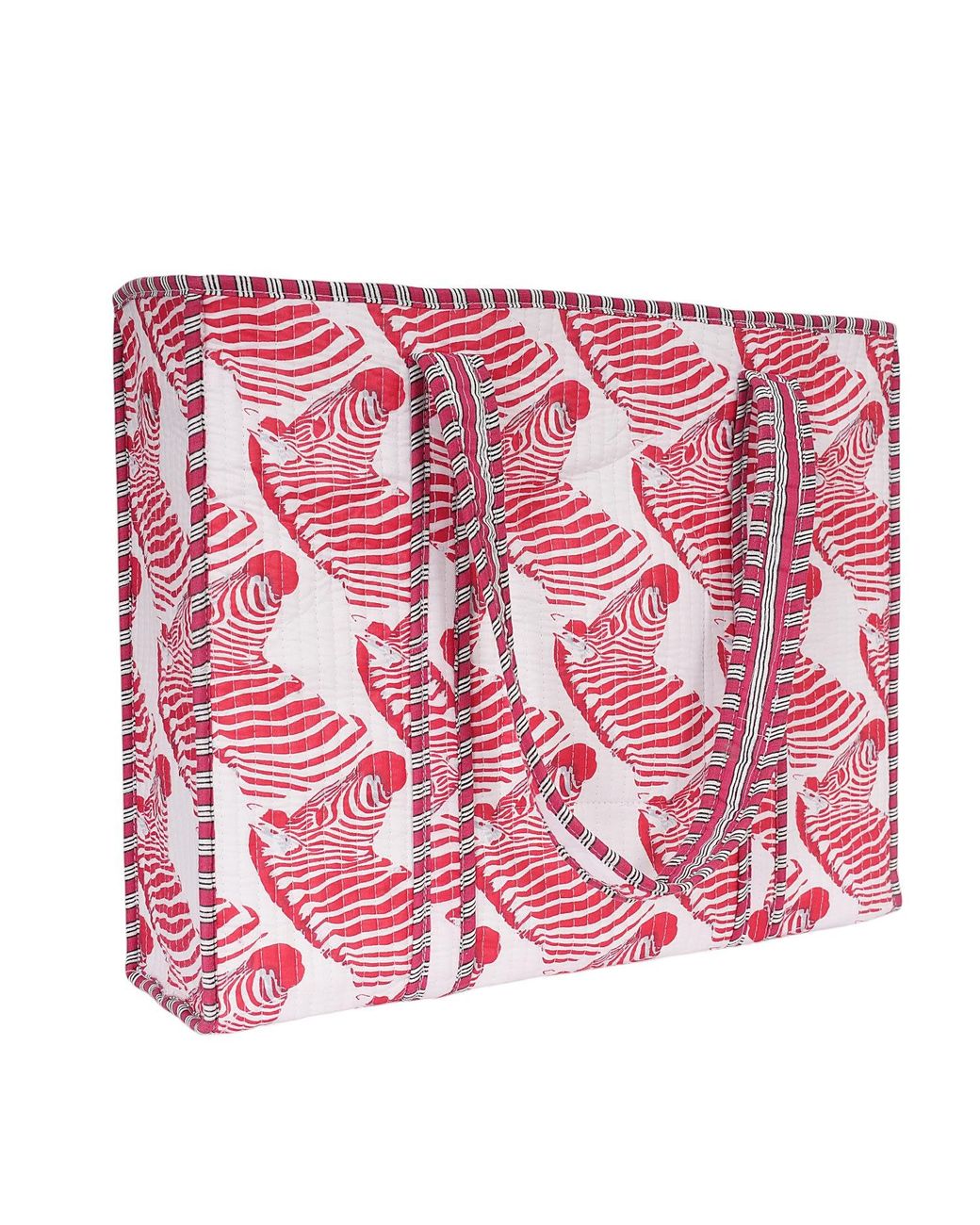 Conscious Yoga Collective Pink The Zebra Tote