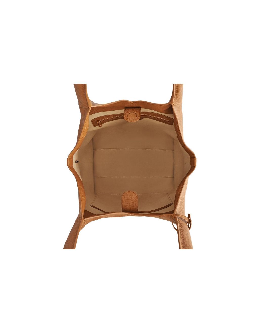 Orange Cube Brown Everyday Large Slouchy Tote