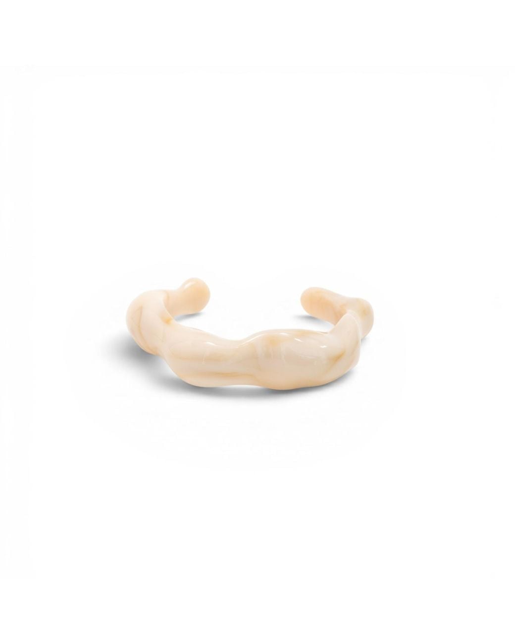 Miss Cecilia White Neutrals Solea Bangle