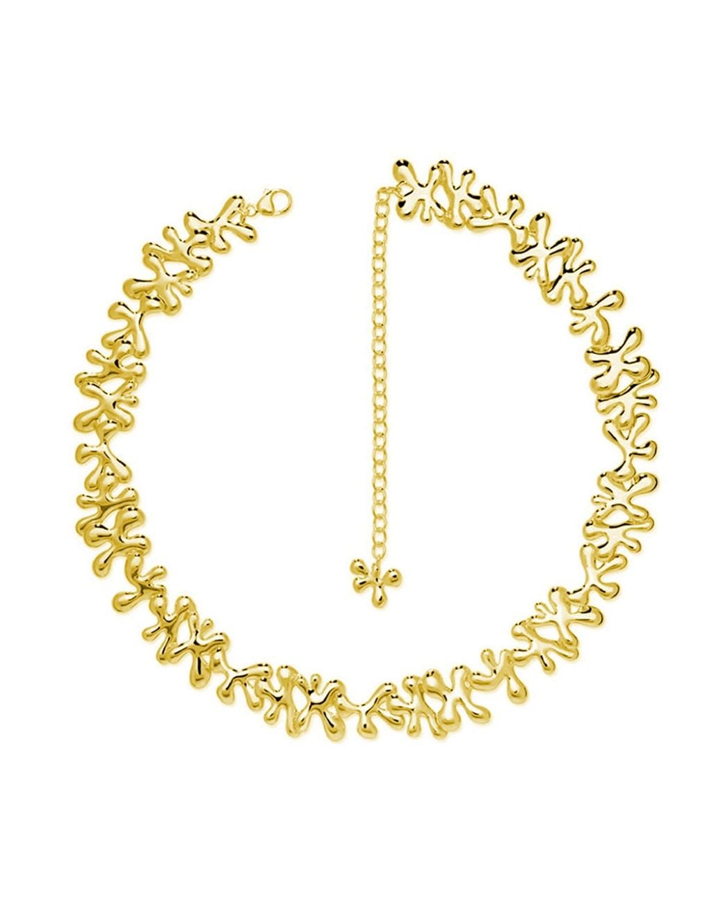 Lucy Quartermaine Metallic Continual Splash Necklace