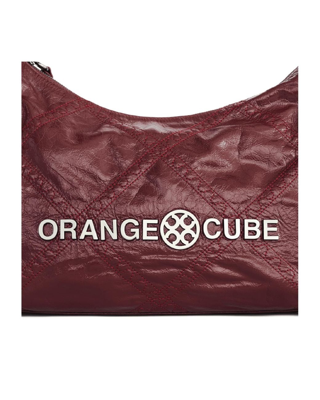 Orange Cube Purple Metropolitan City Bag
