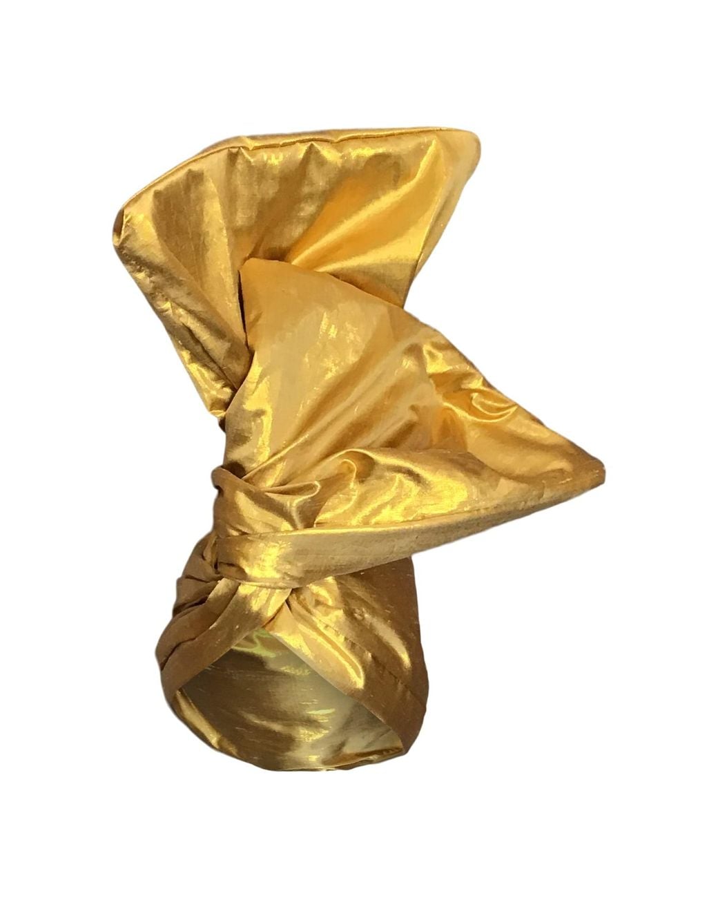 Romer Millinery Yellow Twisturban Turban