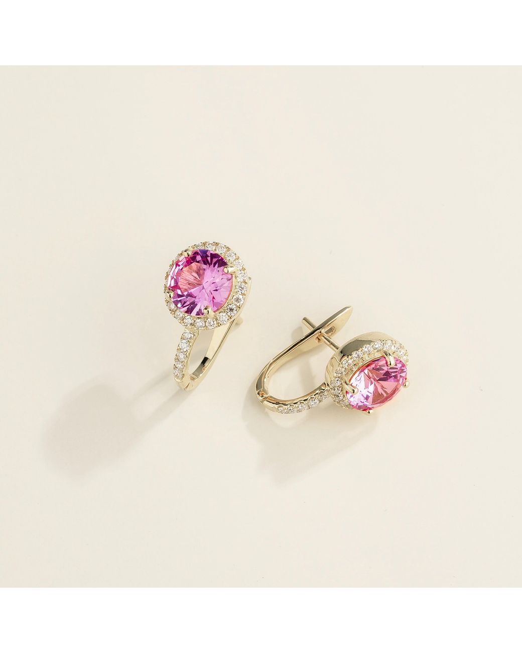 Juvetti Pink Djerv Earrings