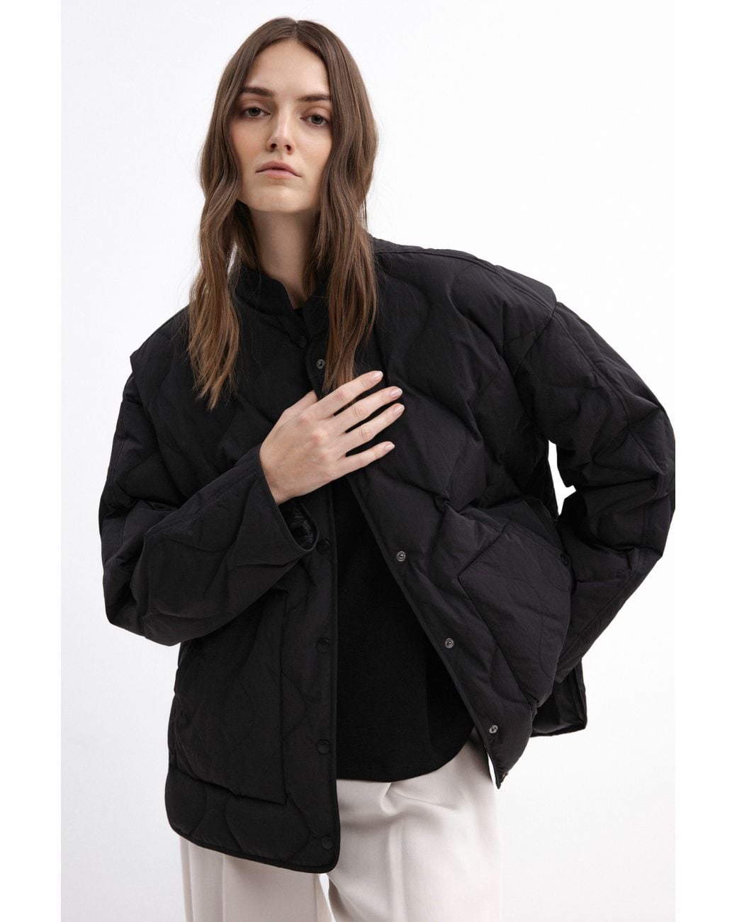 InAvati Blue Oversized Down Jacket