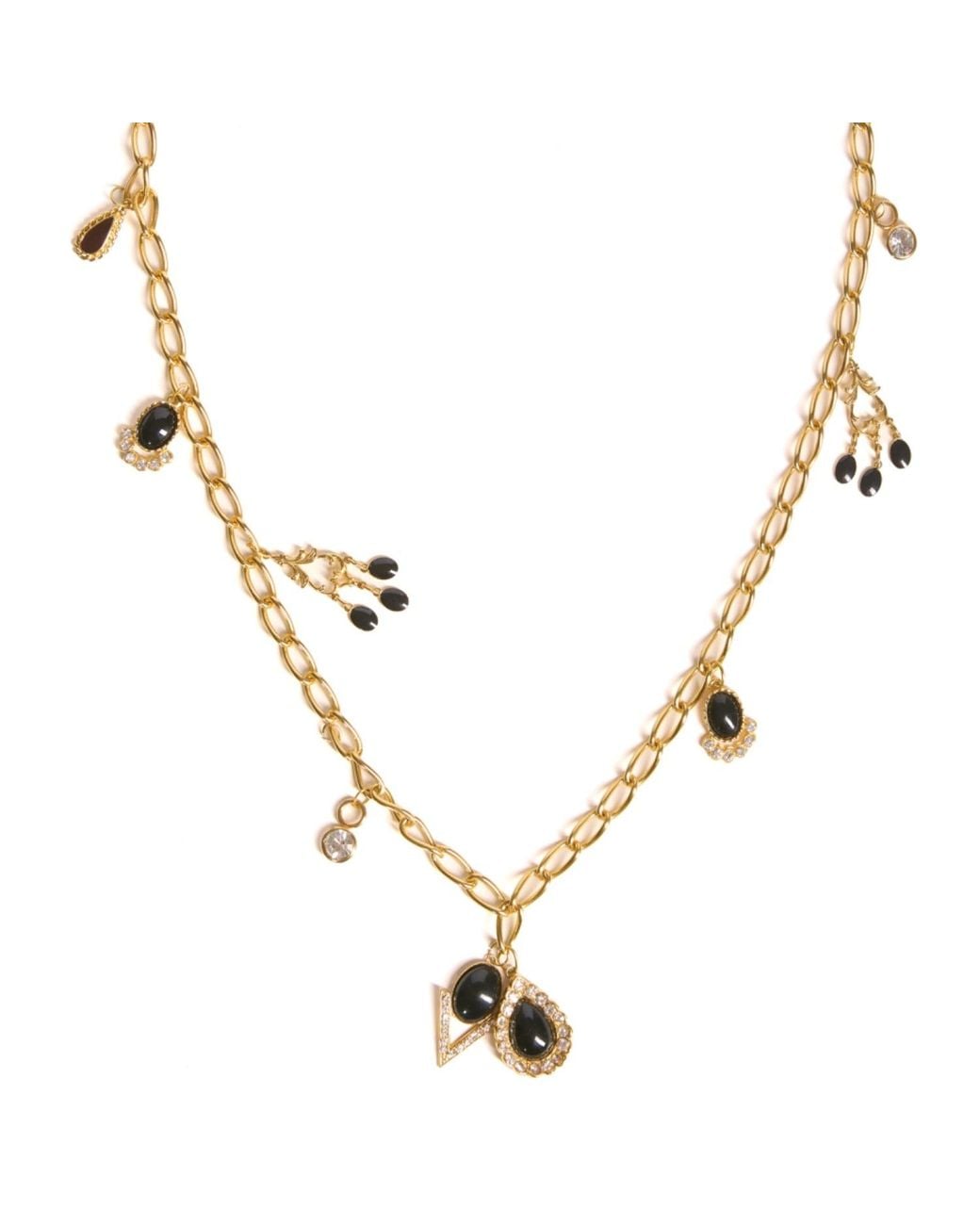 Caramel Vintage Jewellery Metallic Dusk Necklace