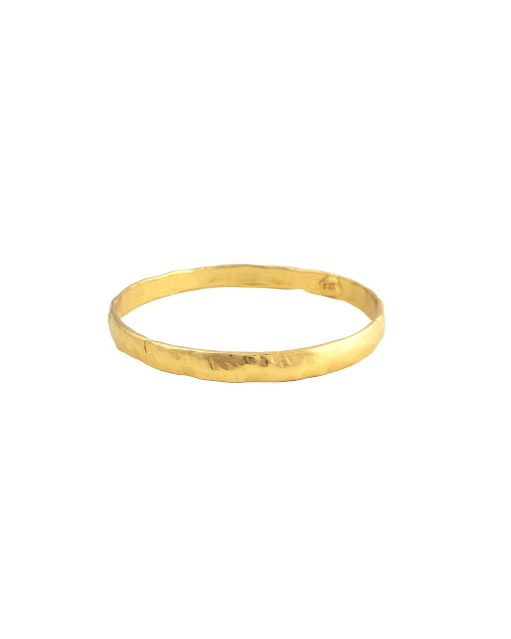 Collection 1304 Yellow Aura Bronze Bangle