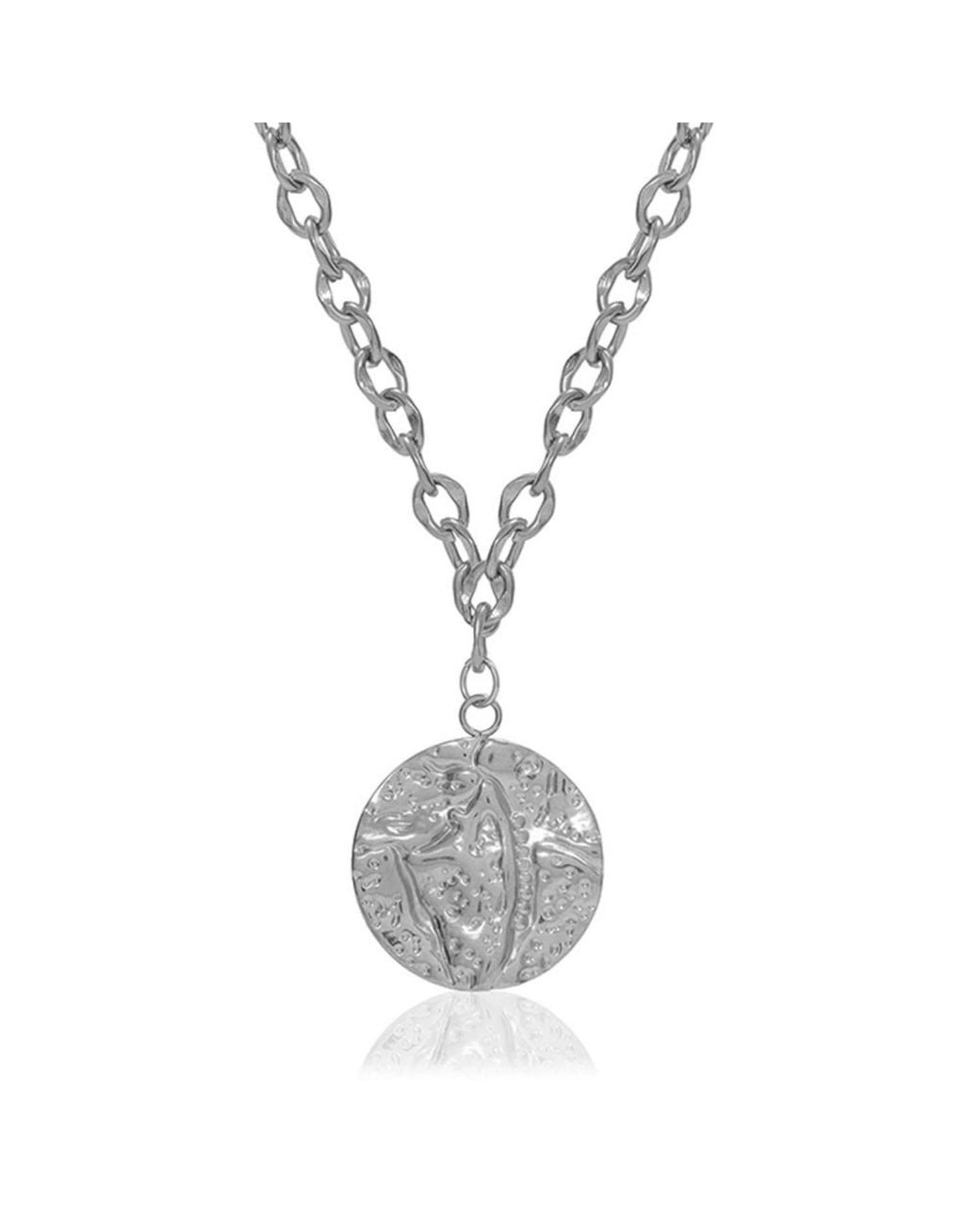 A Weathered Penny Metallic Beverly Necklace
