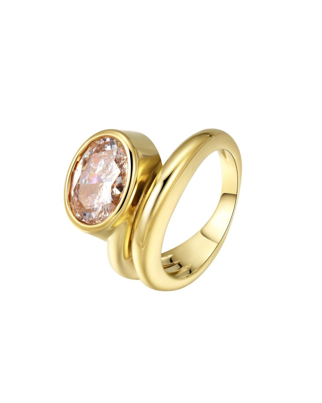 Onewildone Metallic Love You Back Ring