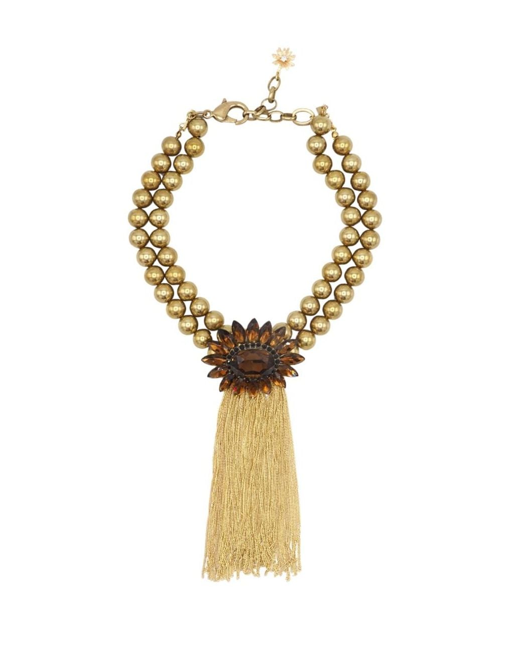 Sita Nevado Metallic Pili Necklace