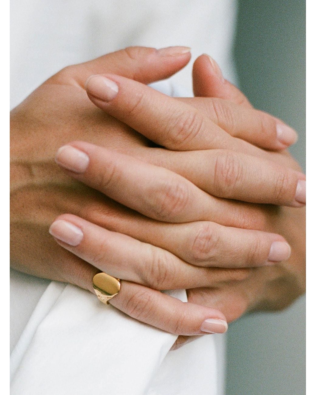EVA REMENYI Metallic Talisman Pinky Ring
