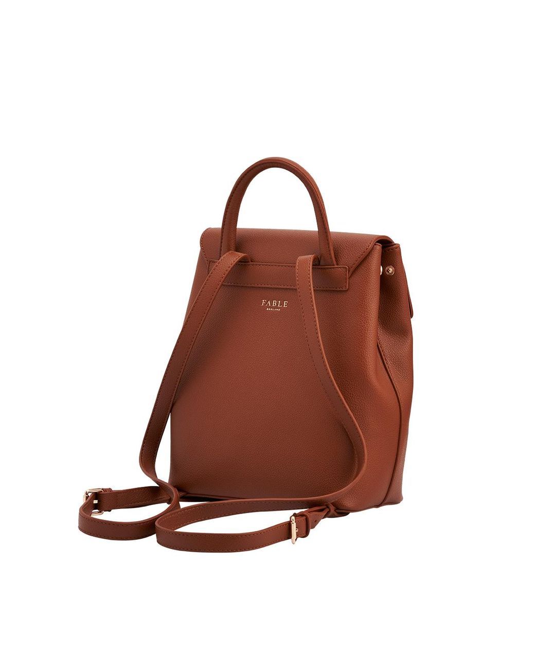 Fable England Brown Laura Small Backpack