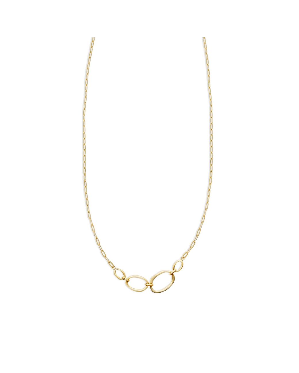 Argento Vivo Metallic The Luca Link Necklace