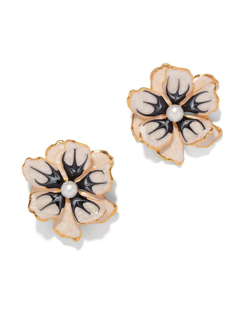 The Pink Reef Metallic Small Double Floral