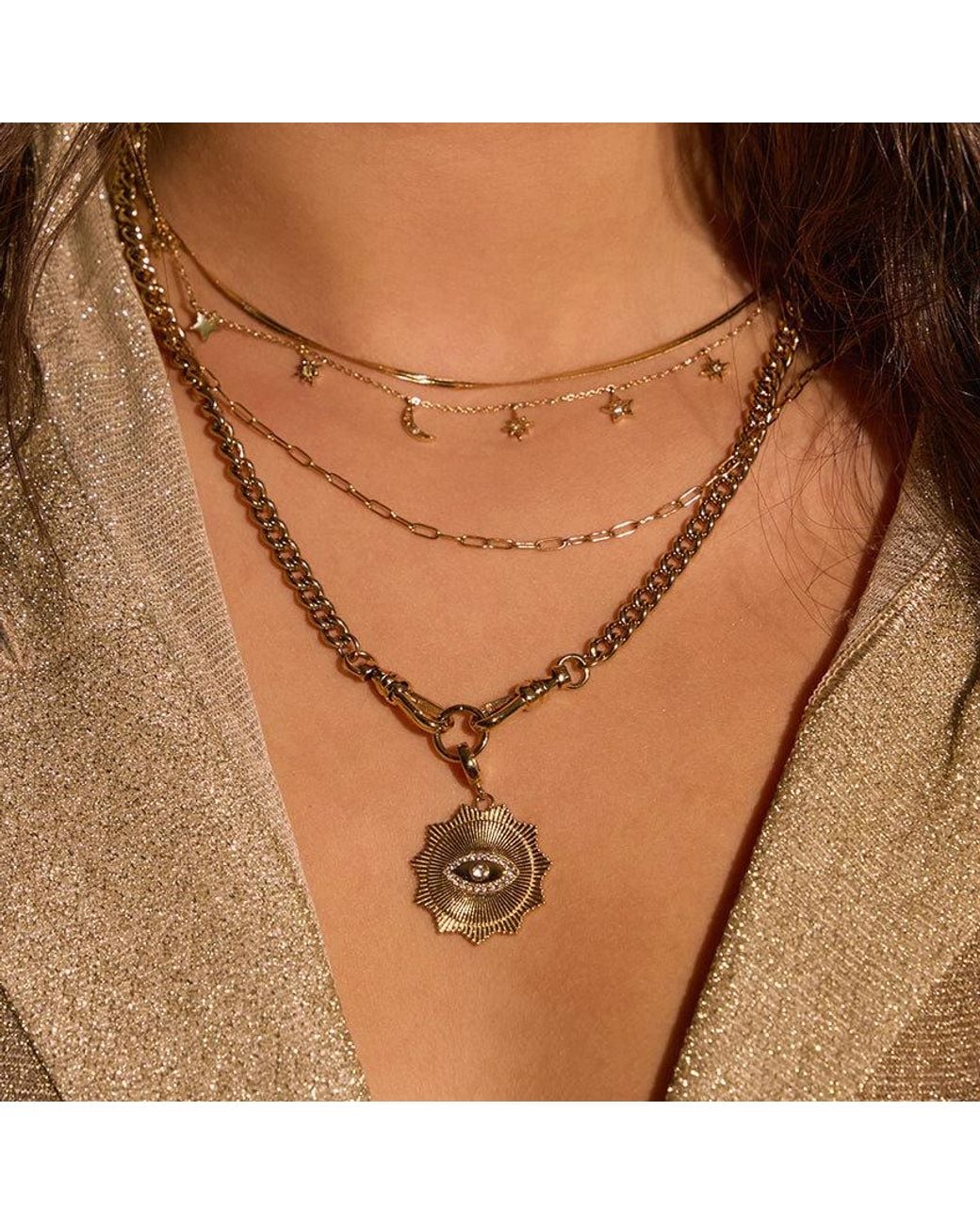 ARMS OF EVE Metallic Solstice Necklace