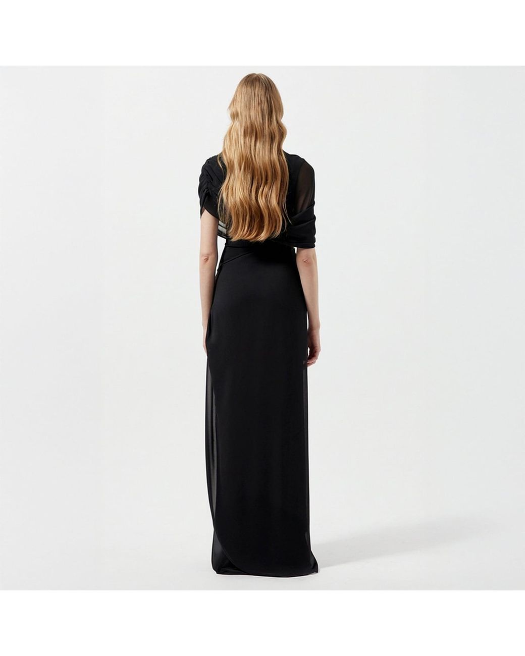 Herfetch Black Maxi Rouge Dress İN