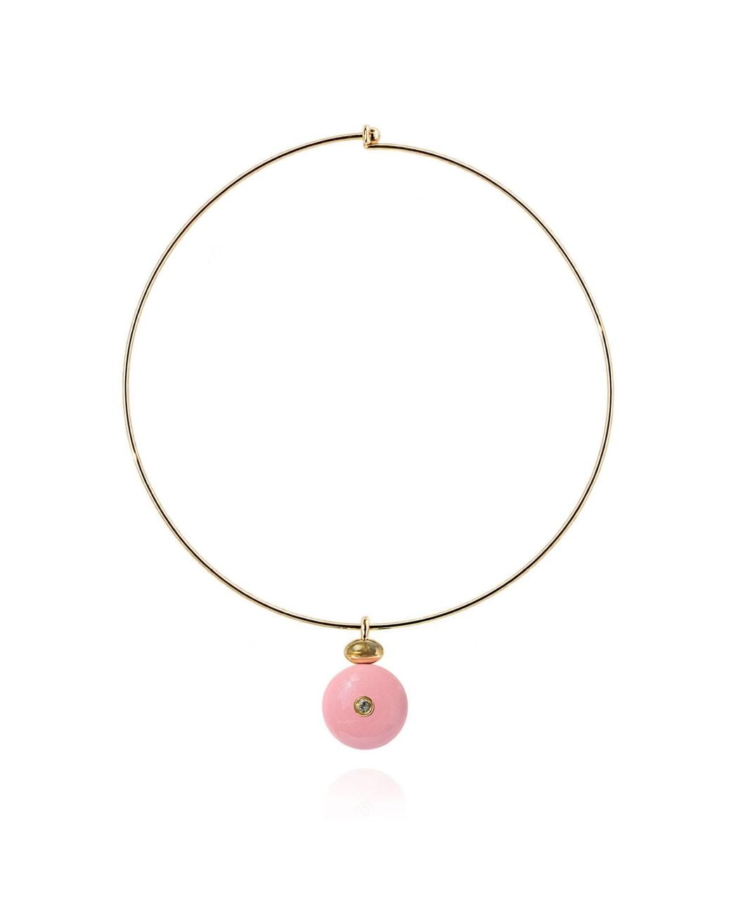 Saule Label Metallic Paloma Collar Necklace