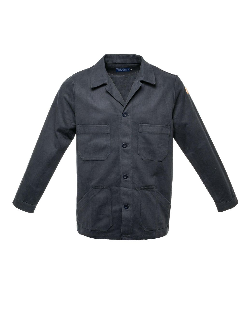 Arthur Beale Blue Canvas Utility Jacket
