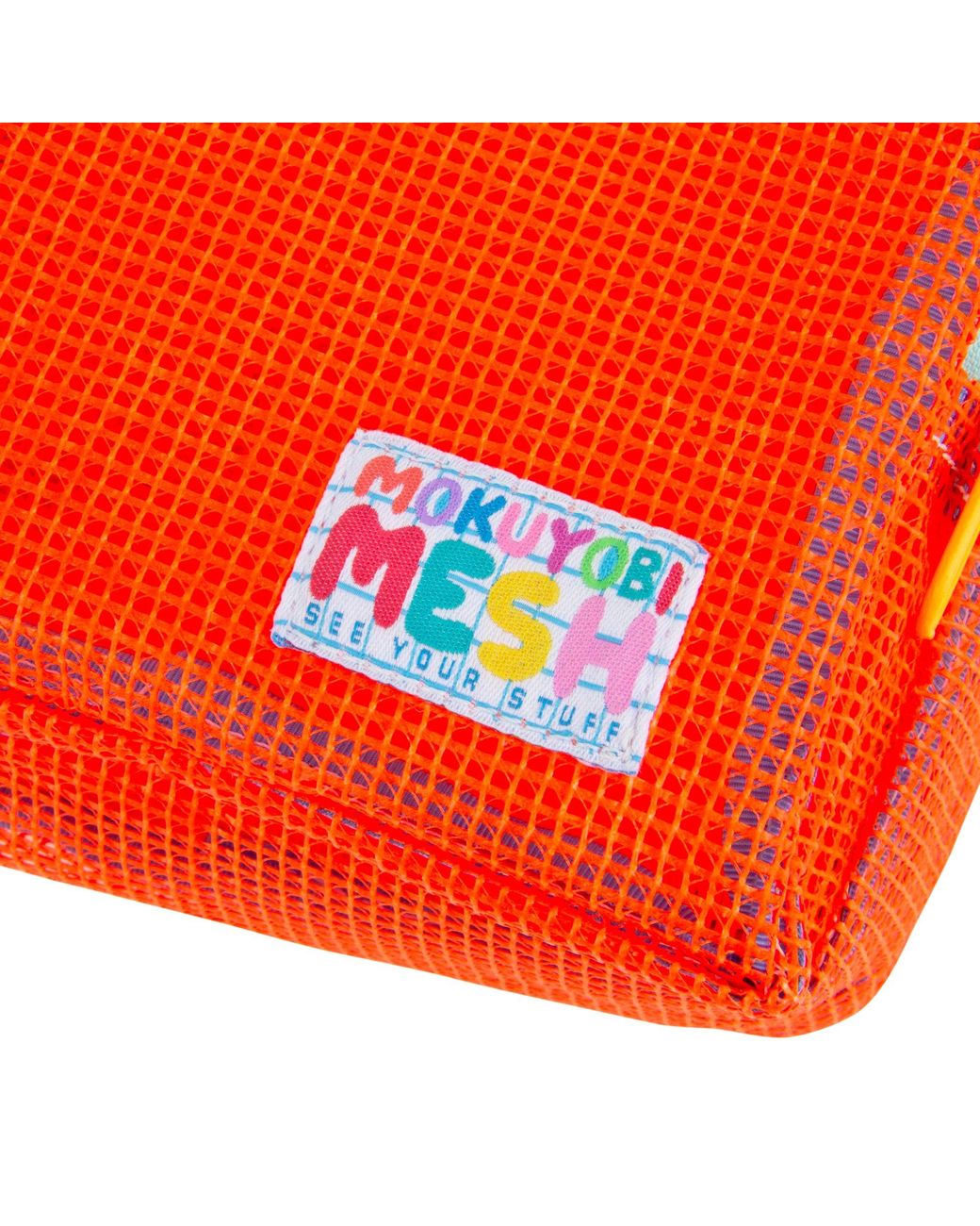 Mokuyobi Orange Neutrals Tiger Mesh Sidekick Sling