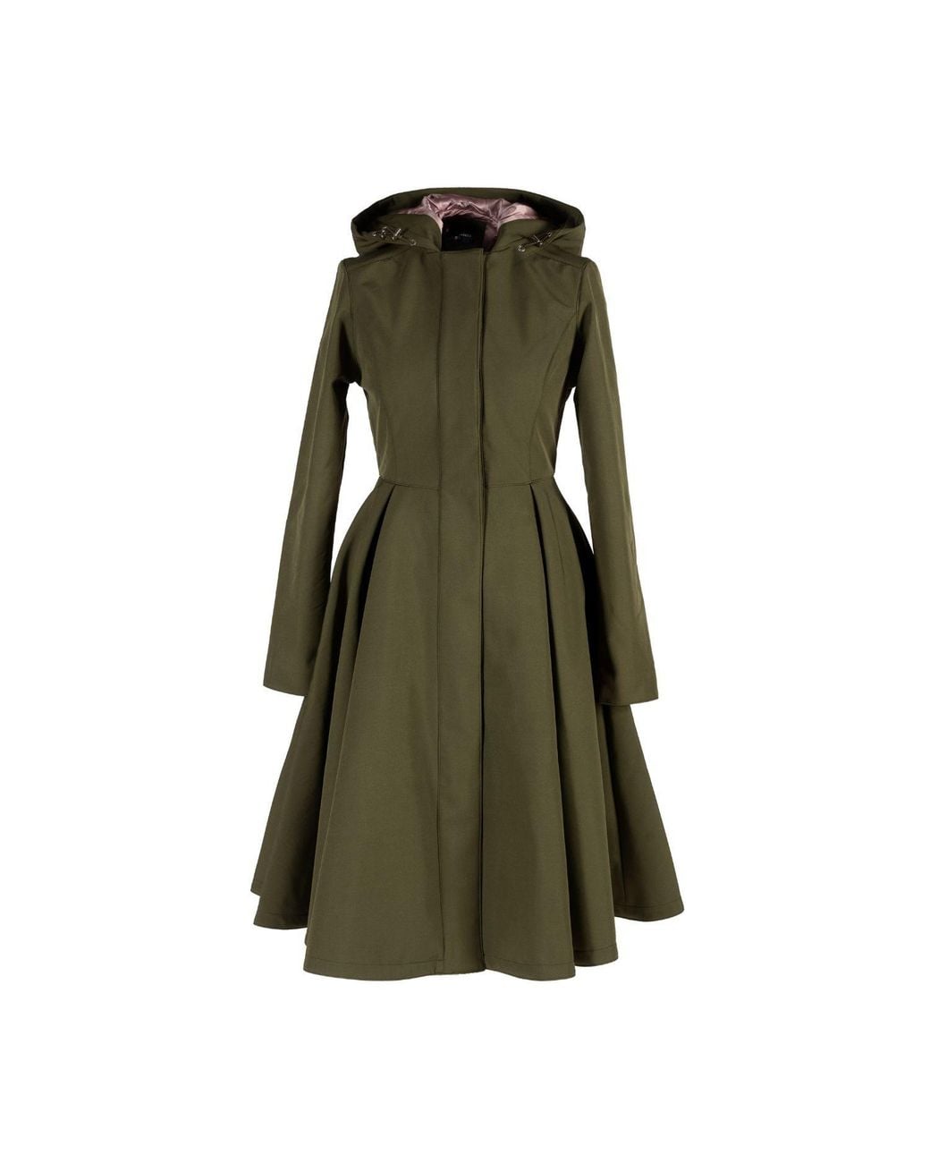 RainSisters Green Khaki Waterproof Coat For Moss