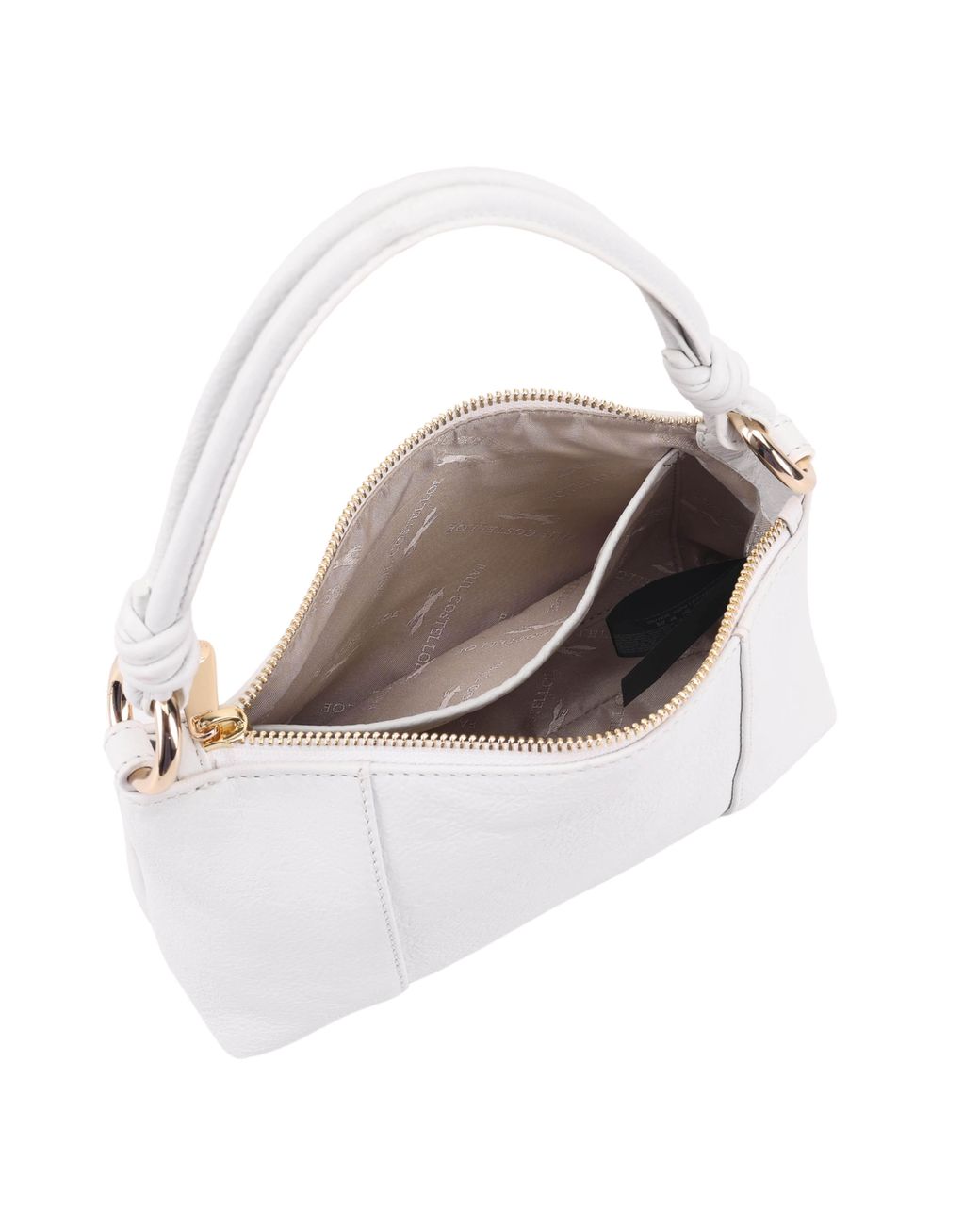Paul Costelloe White Maisie Crossbody Bag