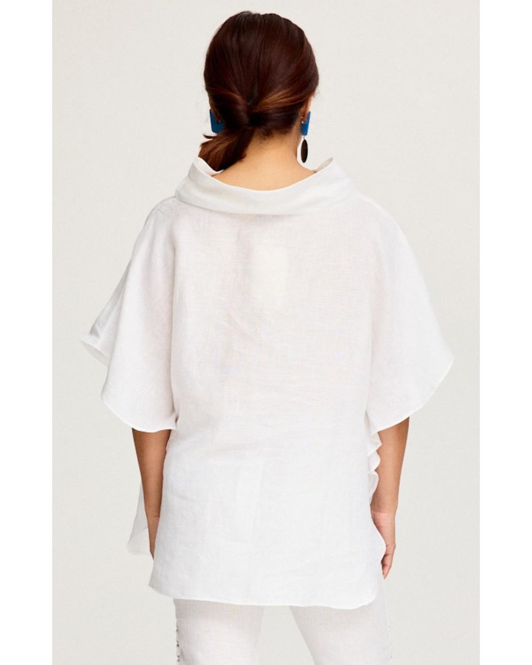MARICEL White Neutrals Cristina Tunic
