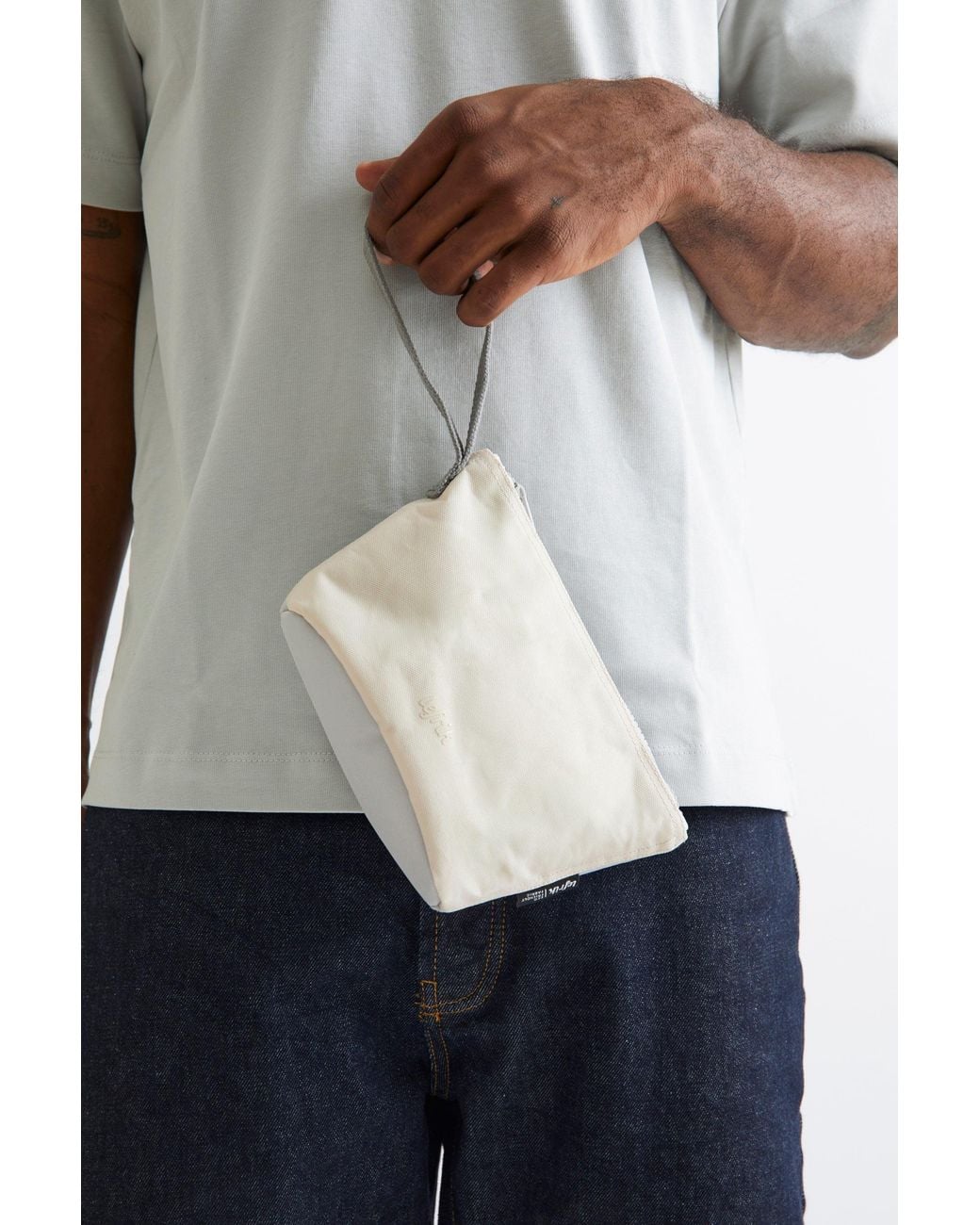 Lefrik White Zoid Case Bag S Concrete Block
