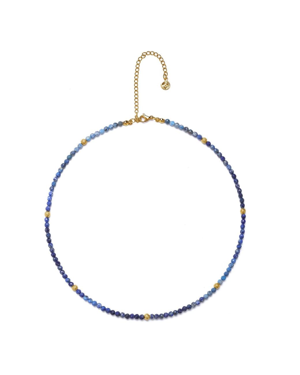 Seven Saints Blue Oracle Of The Deep, Lapis Lazuli Choker Necklace