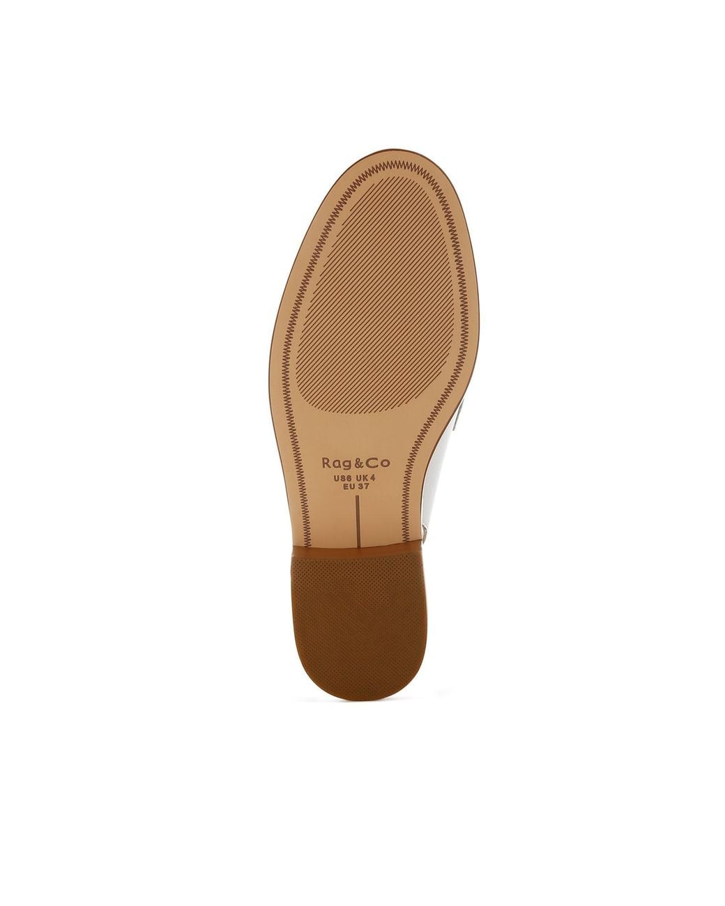 Rag & Co White Remykin Braided Penny Strap Loafers
