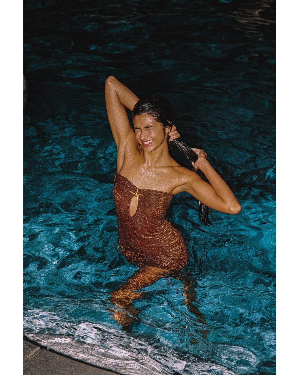 Soirée Miami Beach Brown Sofia Dress
