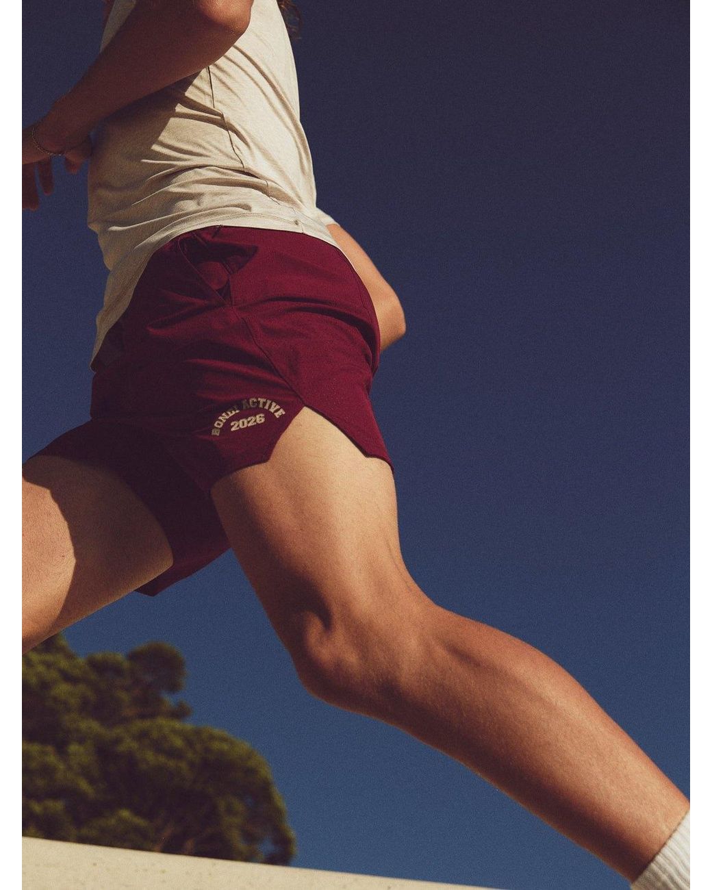 Bondi Active Red Forma Gym Short for men