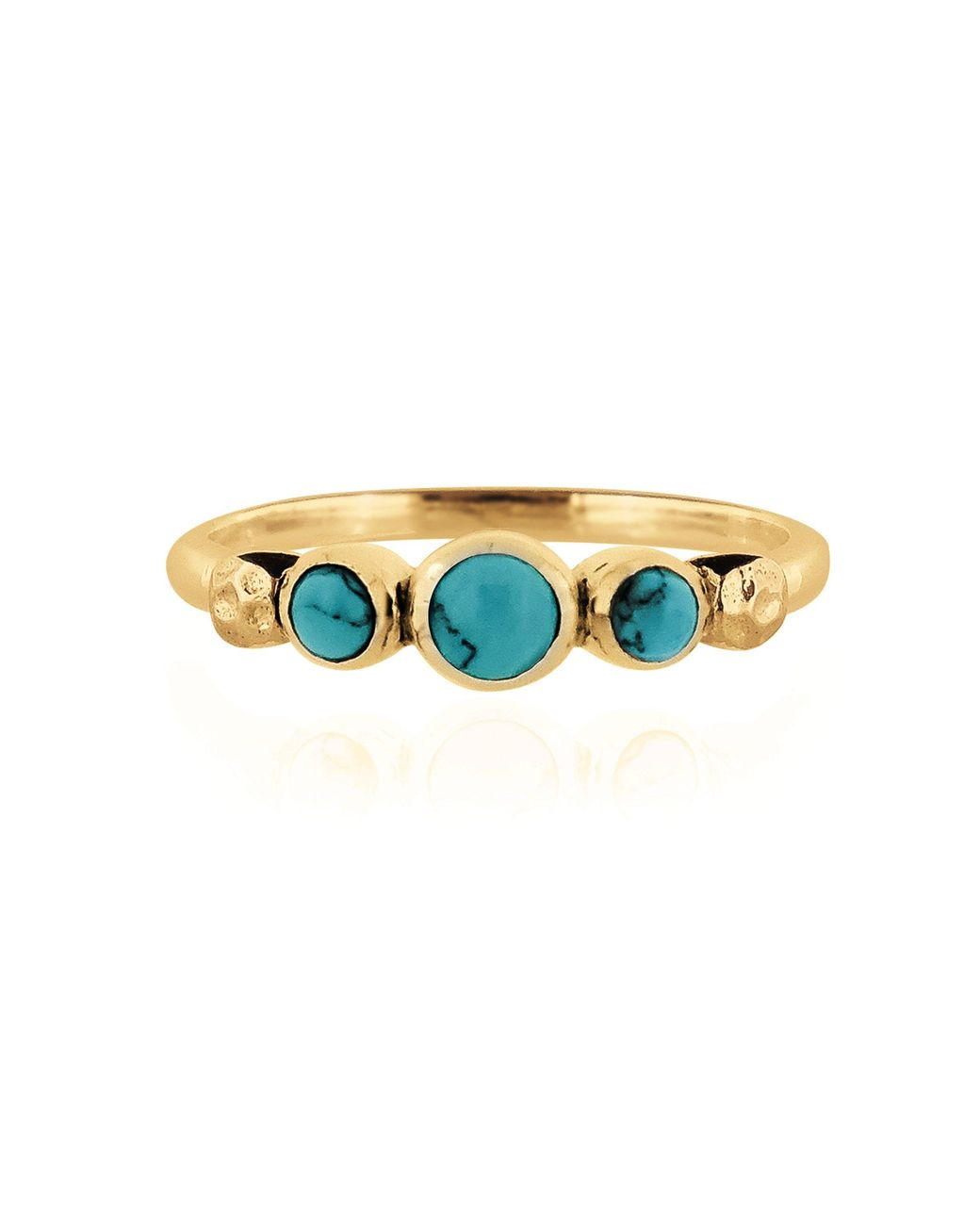 Charlotte's Web Jewellery White Lakshmi Vermeil Ring