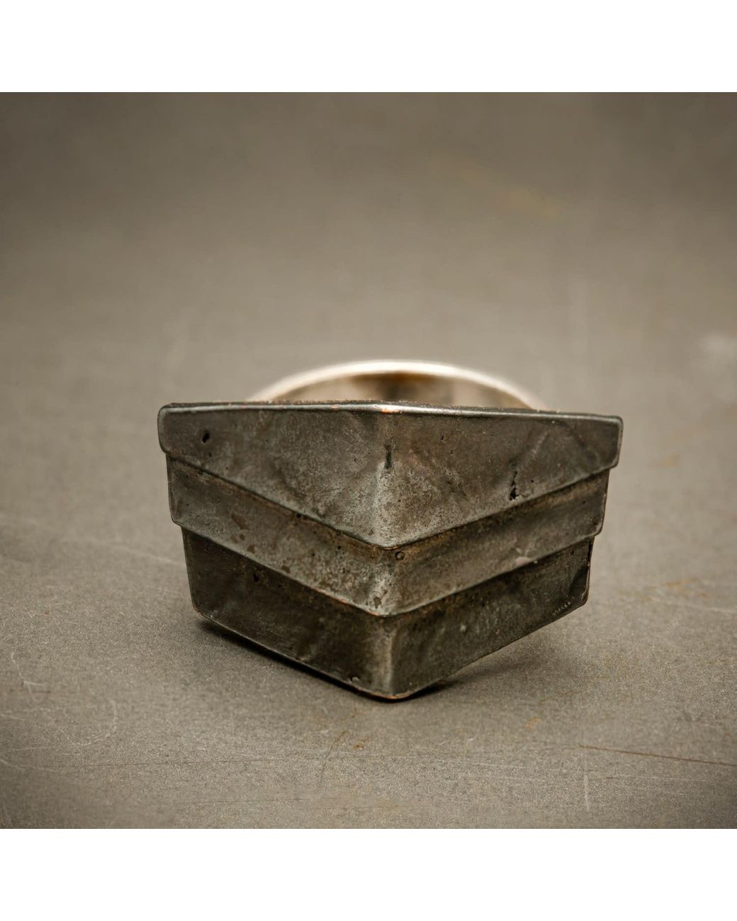 Zula Jewelry + Design Green Bravery Shield Ring