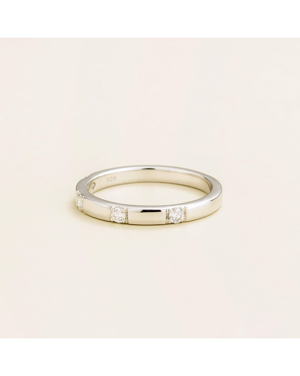 Juvetti Metallic Balans Ring Set With Diamond