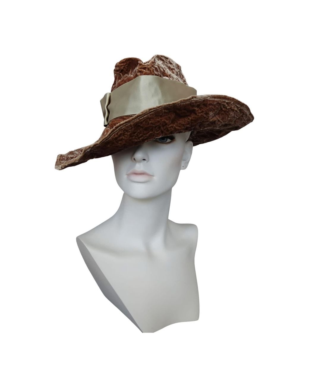 Romer Millinery Brown Neutrals Morphy Moldable Fedora