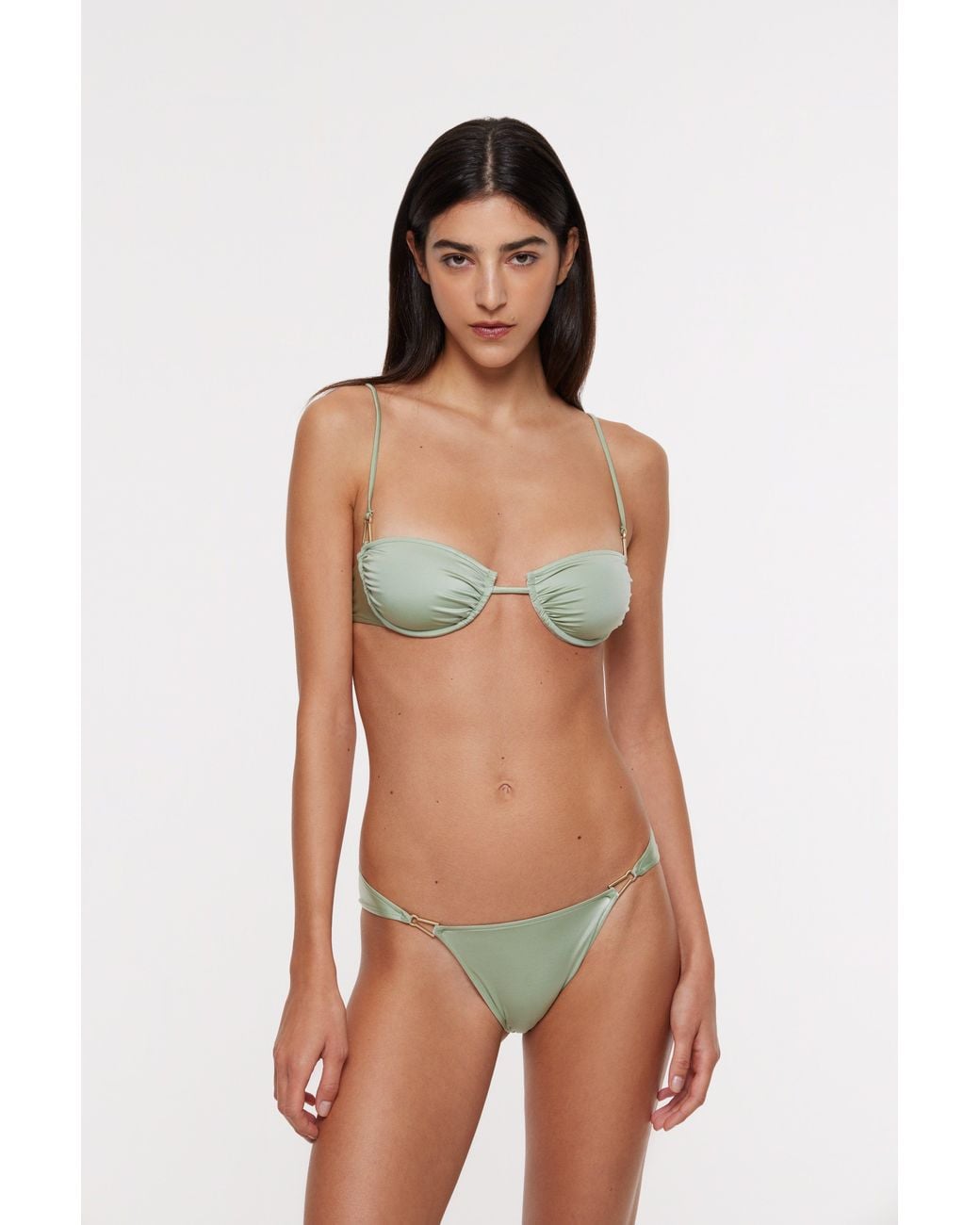 Bianca Resortwear Green Lena Swim Bottom