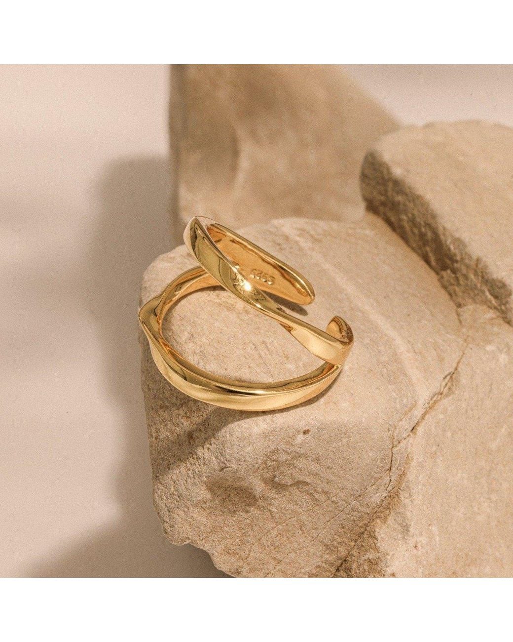 Lait & Lune Metallic Savan Ring
