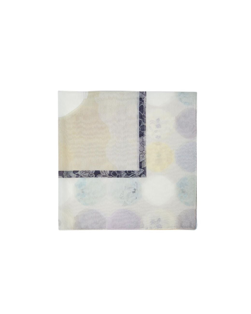 Ana Maison Gray Korean Moon Jar Handkerchief