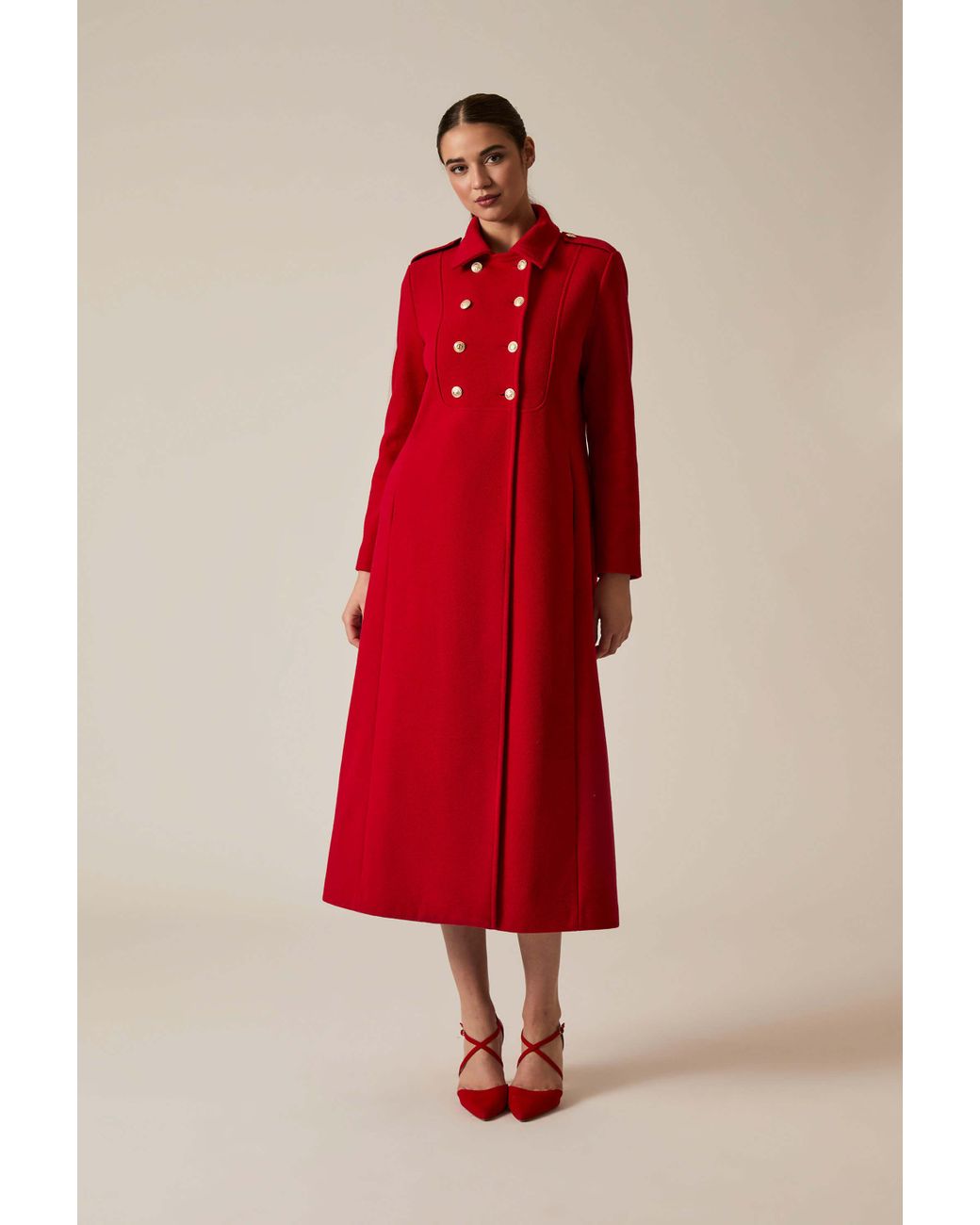 strapless open back dress Men's Napoleonic Prussian Dragoon Officer's Coat | Military Jacket main image 0