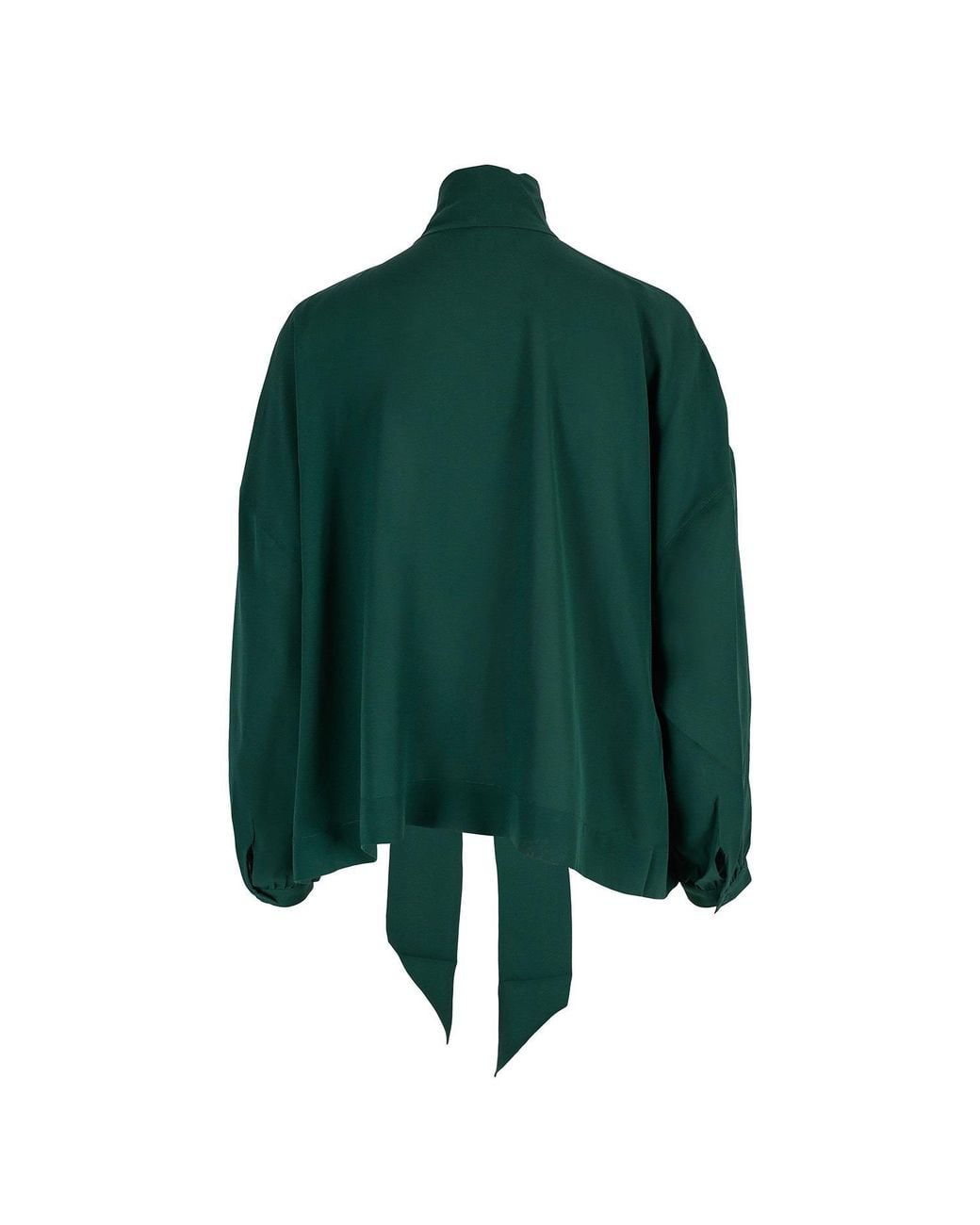 tirillm White Sadie Silk Blouse