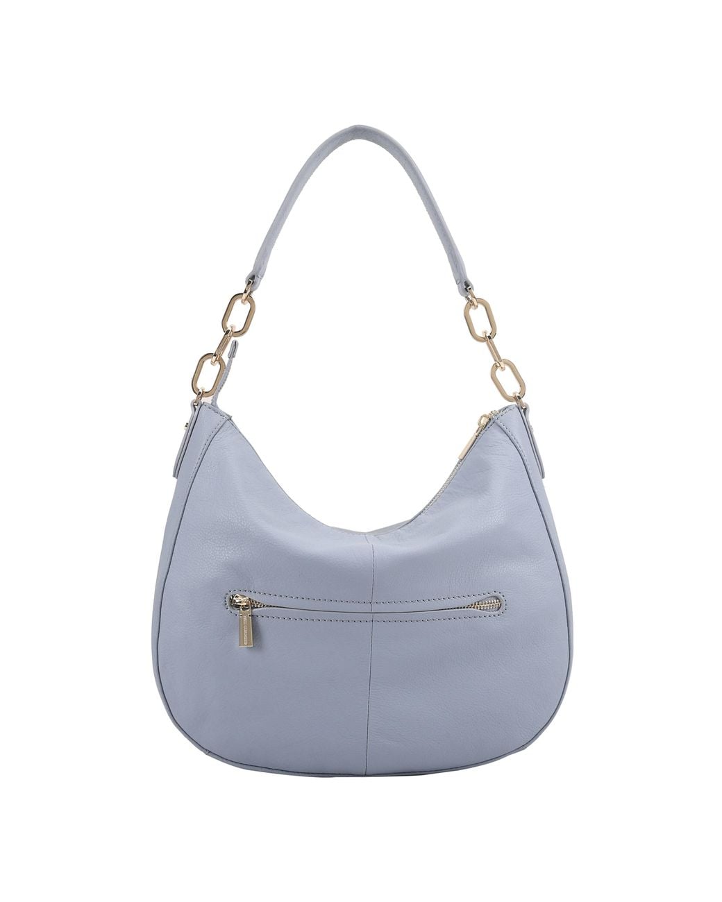 Paul Costelloe Blue Bisbee Leather Shoulder Bag