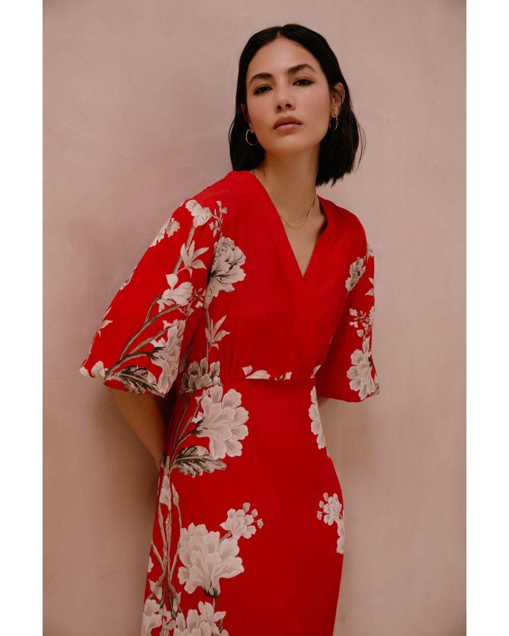 Raishma Red Frankie Dress