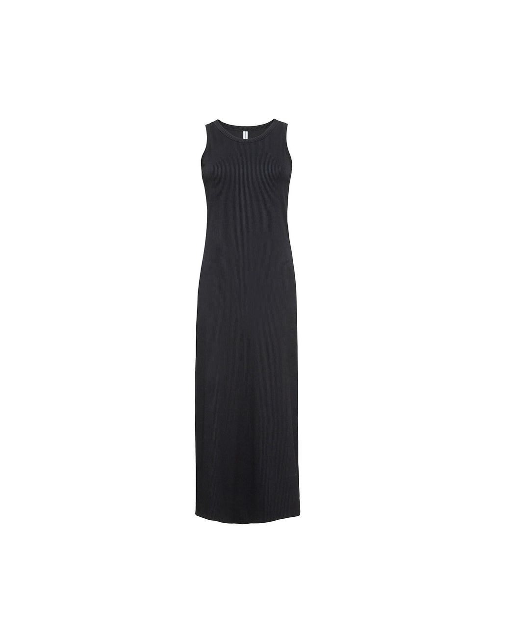 Audrey Vallens Black Urban Rib Dress