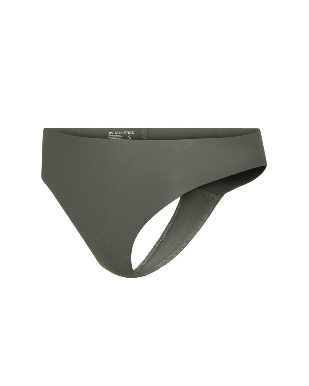 JIV ATHLETICS Natural Neutrals High Rise Thong