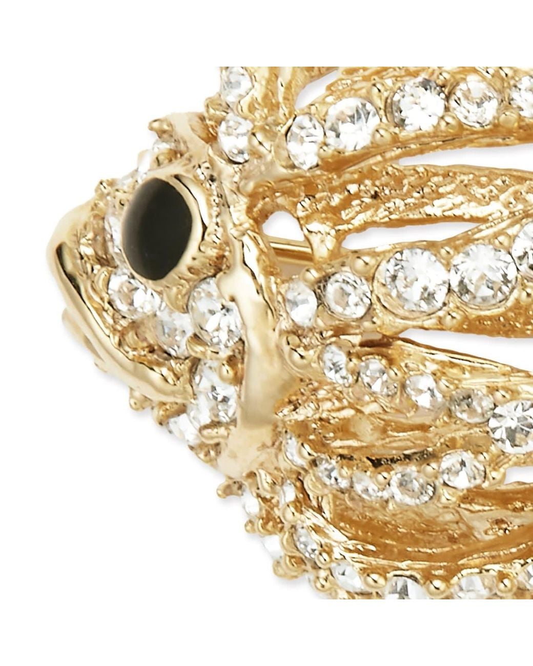 Grosse Metallic Crystal Fish Brooch, Series Reproduction