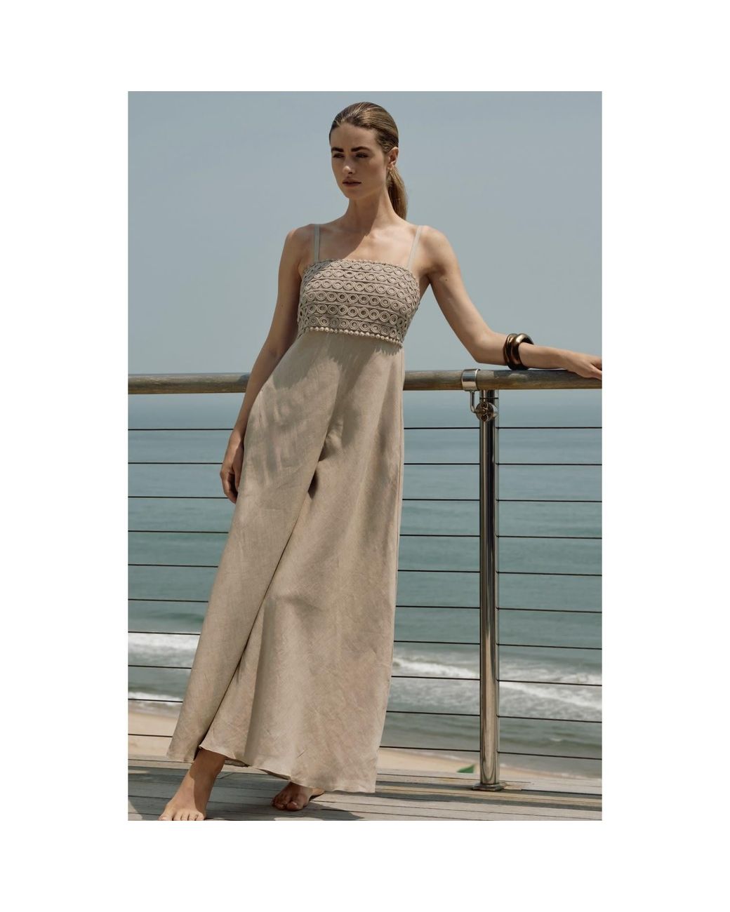 MARICEL Natural Neutrals Sofia Jumpsuit