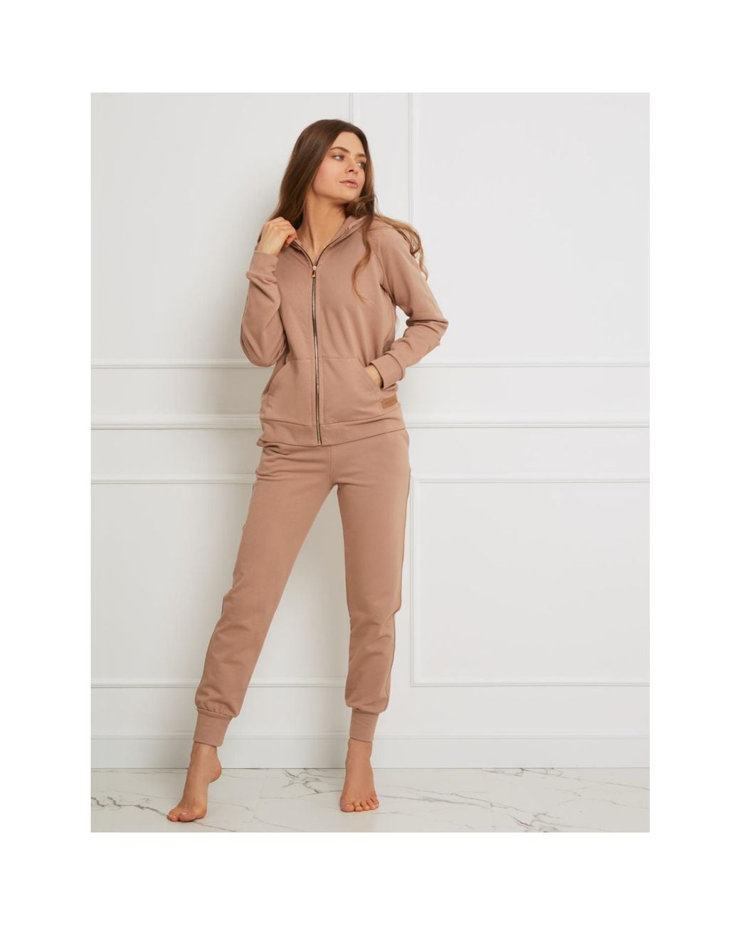 Oh!Zuza Natural Neutrals Cotton Joggers